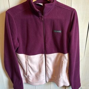 Columbia Purple Fleece Jacket